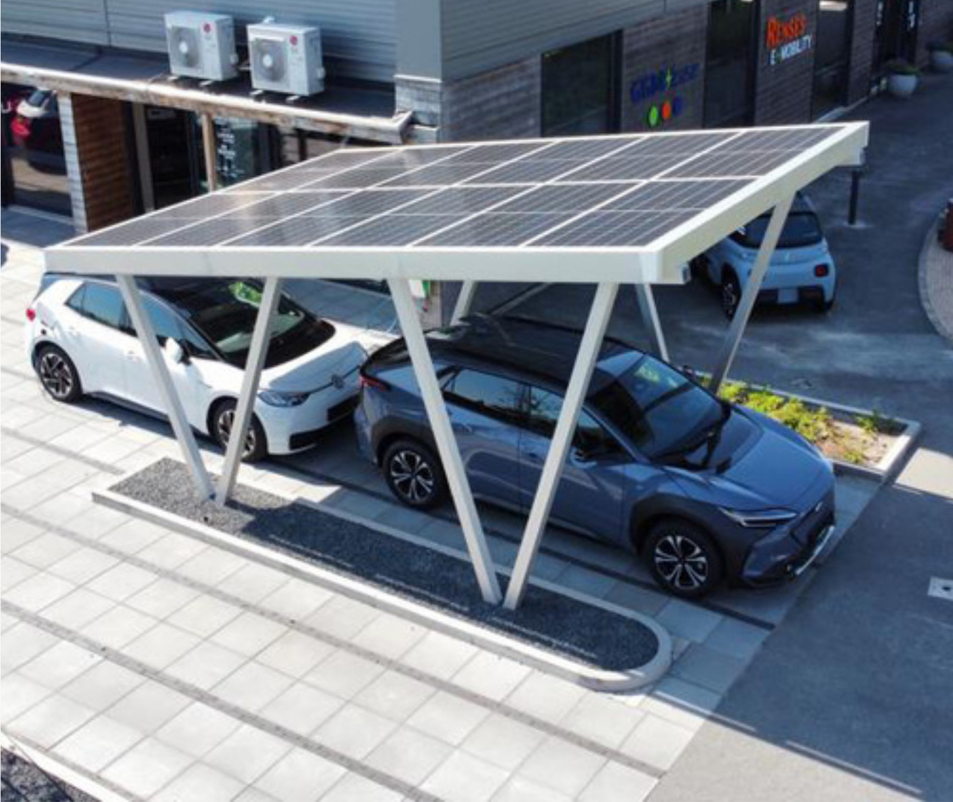 Parkplatzüberdachungen 1 LSC W1